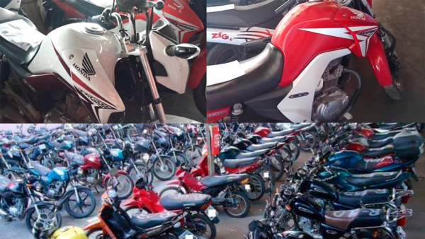 Comprar motocicletas mais baratas em leilões de motos Aprenda